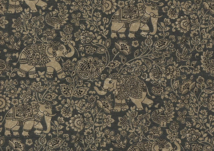 Indira, Charcoal - Twist&Fit Roman Blind - Image 7